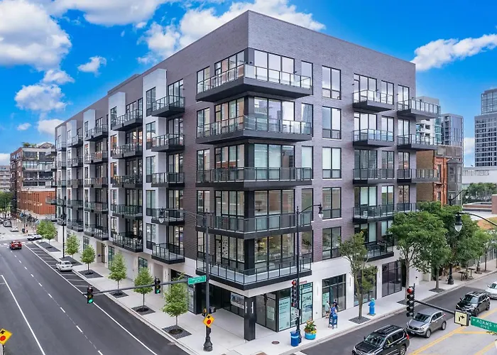 Apartment Blueground Greektown Bbq Gym Nr Willis Tower Chi-1252